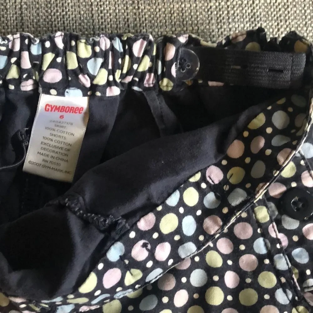 Gymboree Sz 6 Skort w/cinch waist